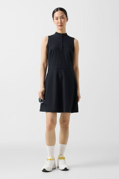 Ilena Functional Dress In Black