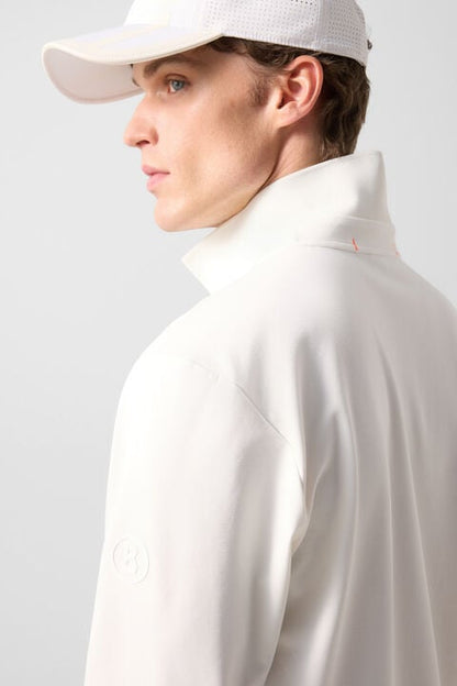 Cajus Polo Sweatshirt In Off-White