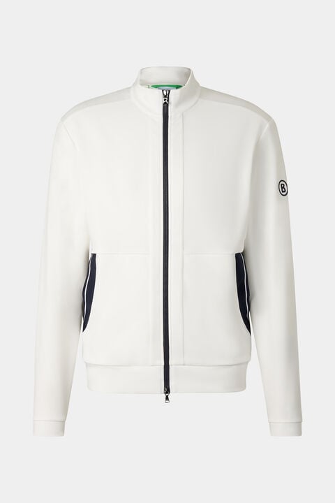 Semir Functional Jacket In Off-White/Navy Blue