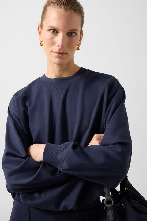 Chloe Sweatshirt In Navy Blue