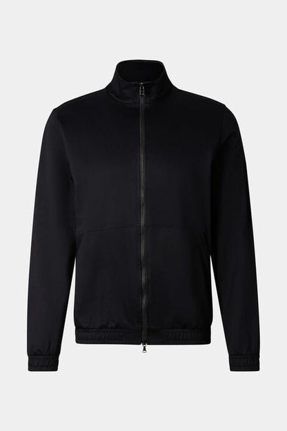 Rupert Jersey Jacket In Black