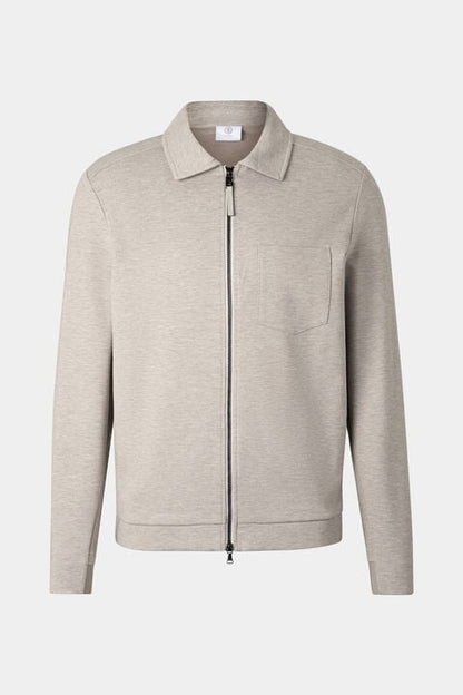 Ringo Jersey Jacket In Beige