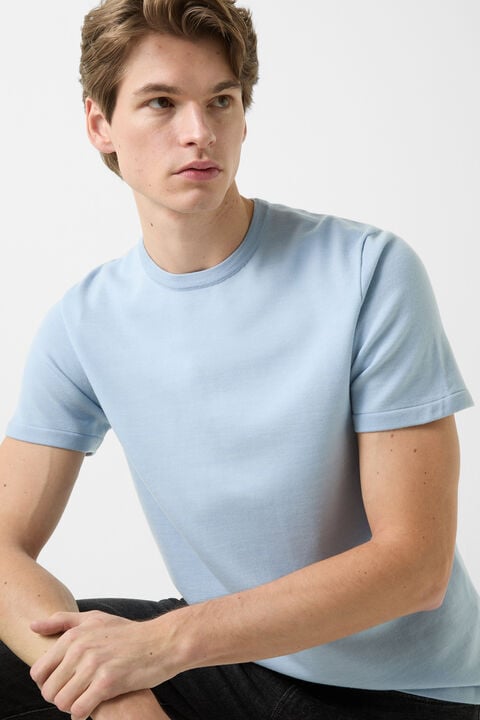 Knitted Shirt Ohio In Light Blue