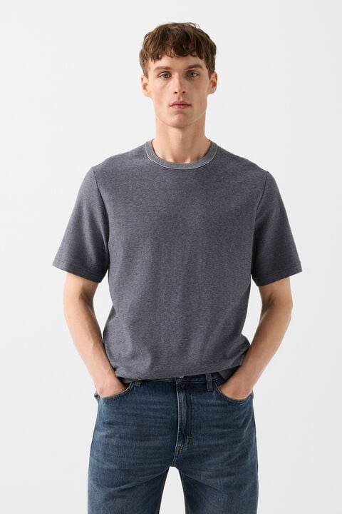 Knitted Shirt Horton In Navy Blue