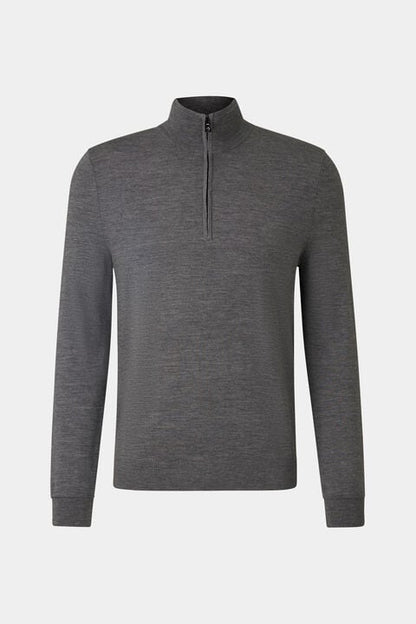 Virgin Wool Ouri Troyer In Grey