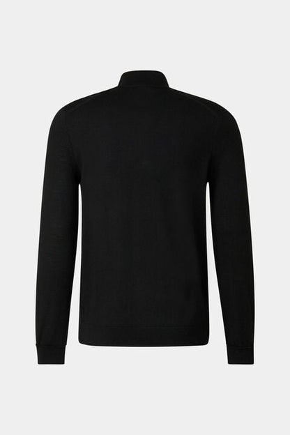 Virgin Wool Ouri Troyer In Black