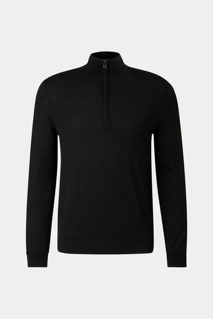 Virgin Wool Ouri Troyer In Black