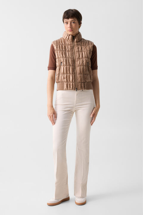 Flared Fit Jeans Devin In Cream