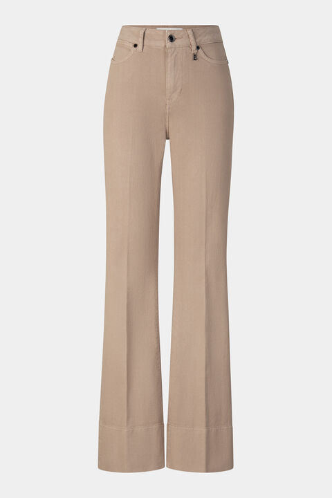 Flared Fit Jeans Devin In Camel