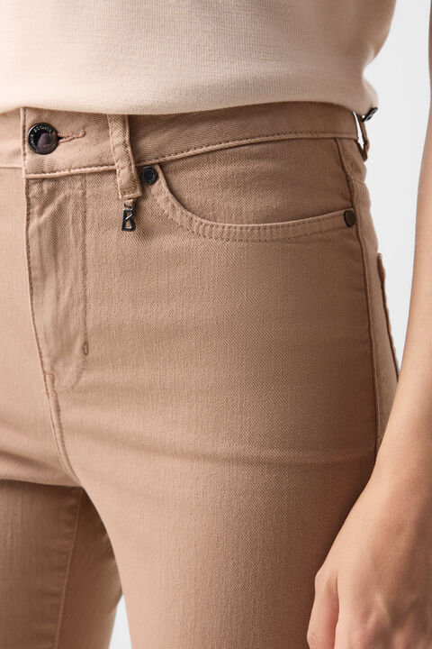 Flared Fit Jeans Devin In Camel
