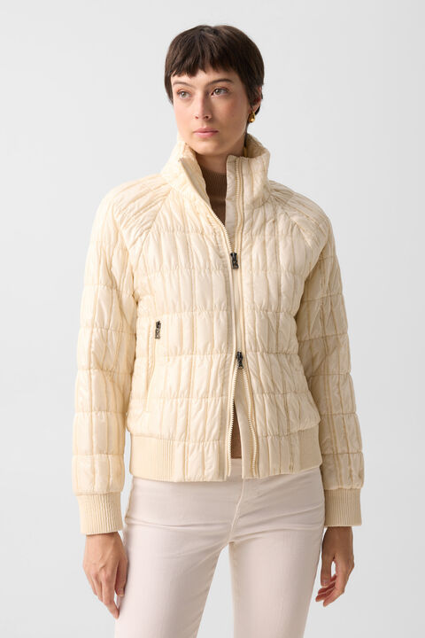 Sherry Quilted Jacket In Cream