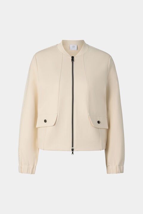 Luisa Jersey Jacket In Cream