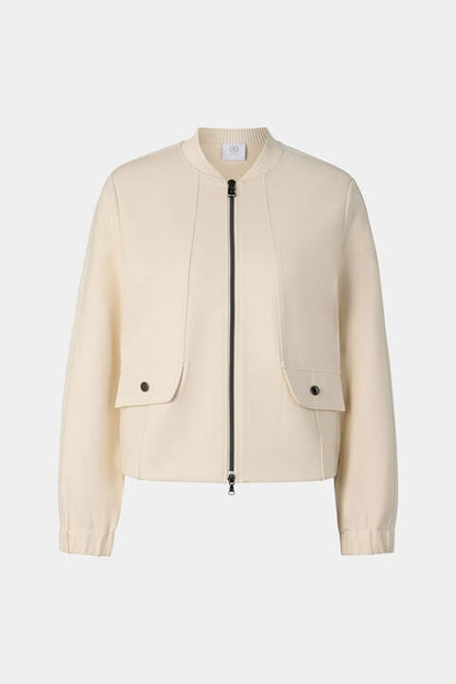 Luisa Jersey Jacket In Cream