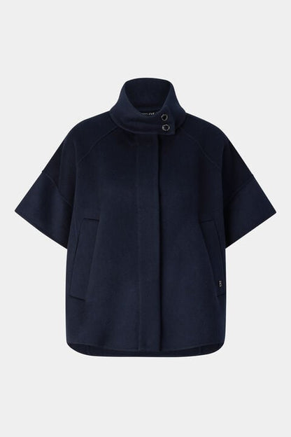 Wool Waistcoat Venice In Navy Blue