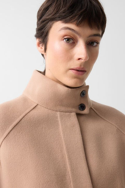 Wool Waistcoat Venice In Camel