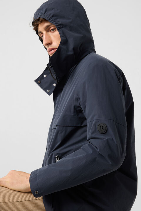 Parka Franky In Navy Blue