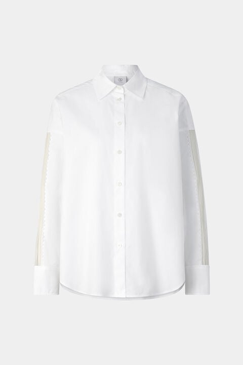 Misty Shirt Blouse In White