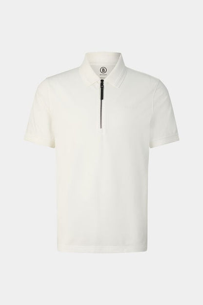 Timo Piqu¨¦ Polo Shirt In Off-White