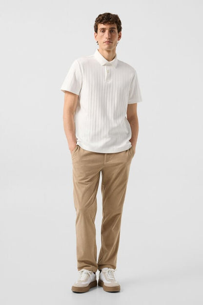 Zane Polo Shirt In Off-White