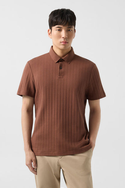 Zane Polo Shirt In Brown