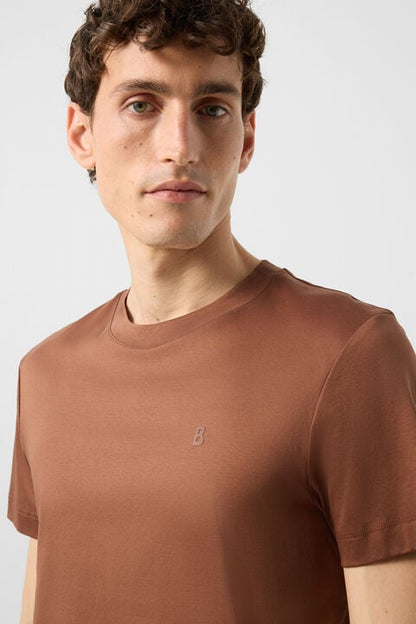 Ryan Cotton T-Shirt In Brown