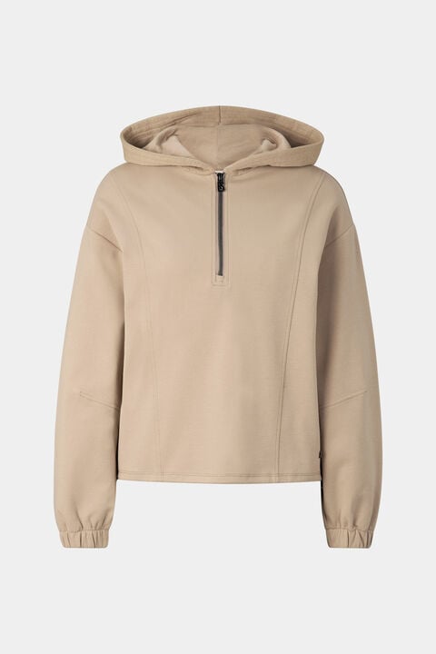Alia Sweat Hoodie In Camel