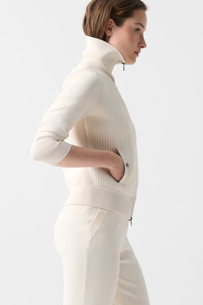 Jana Knit Jacket In Cream