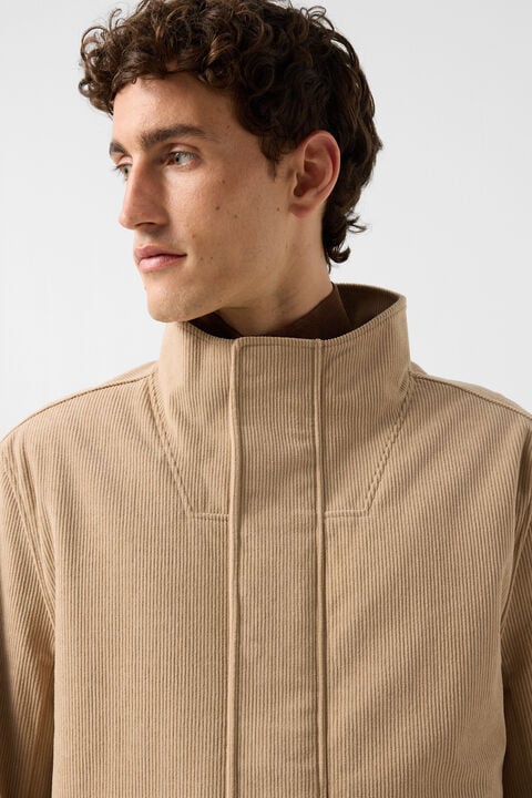 Corduroy Jacket Baxter In Beige