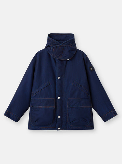 4100122 INDIGO POLYPROPYLENE DENIM LIGHT-RINSED