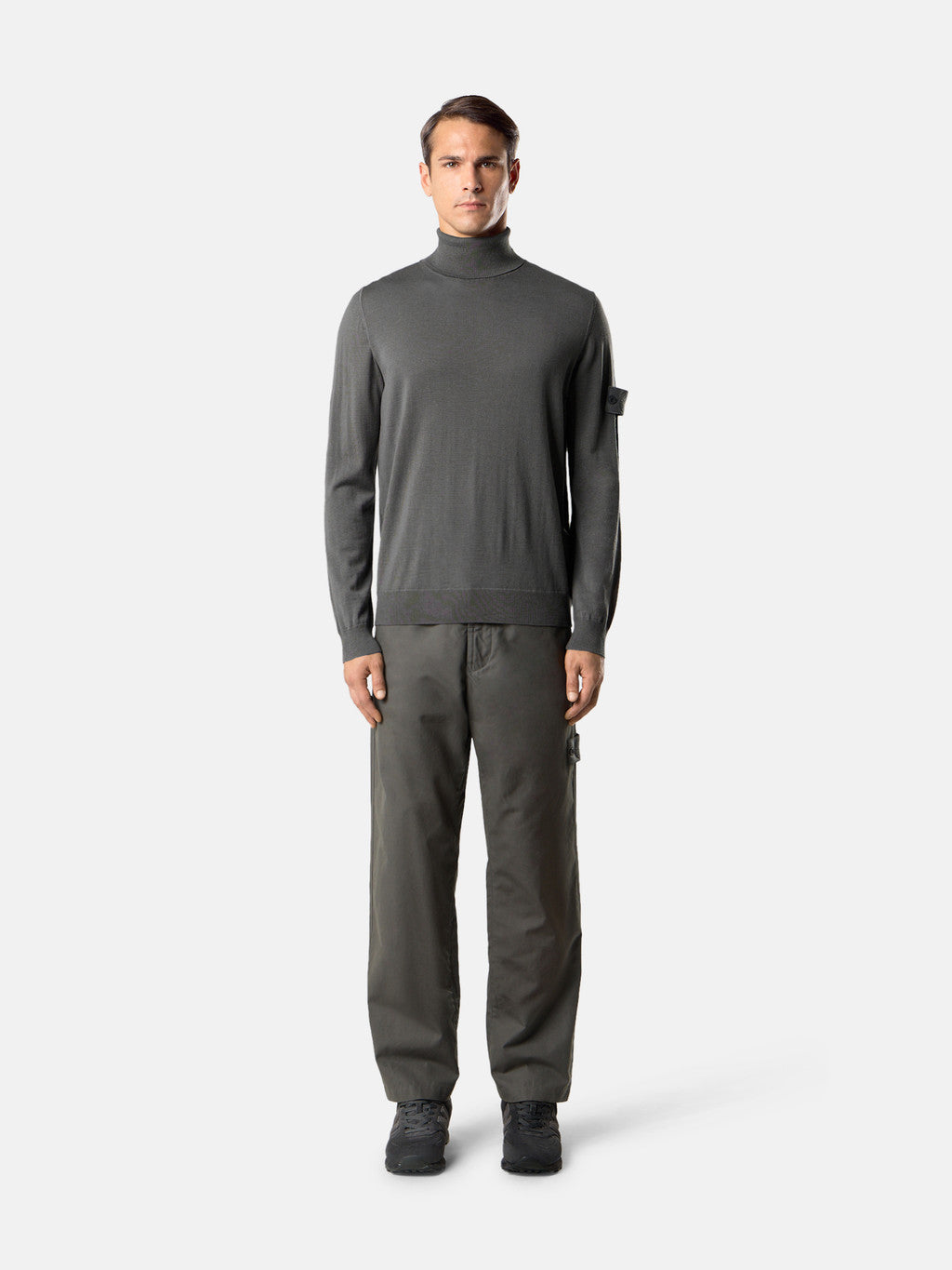 5100075 PURE LIGHT RWS WOOL_STONE ISLAND GHOST