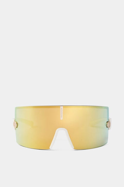 Parsenn Sunglasses In Gold/Cream