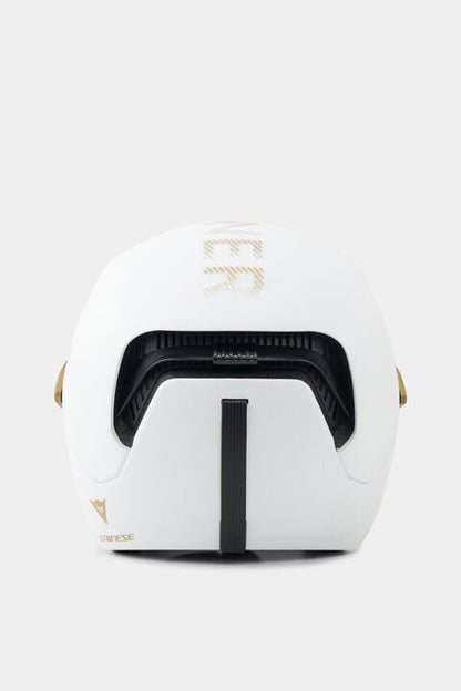 Ski Helmet St. Moritz In White/Gold