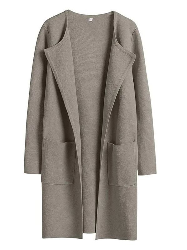 Women's Open Front Knit Cardigan (Buy 2 Free Shipping)