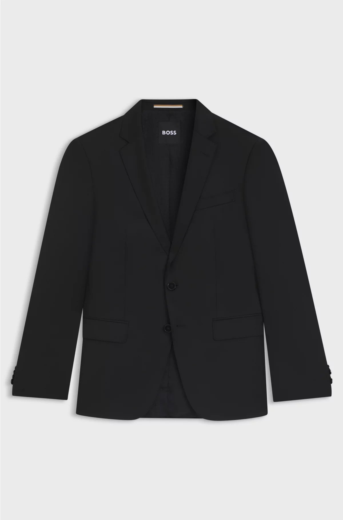 SLIM-FIT SUIT JACKET IN VIRGIN-WOOL SERGE