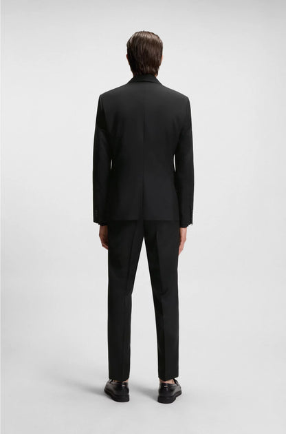 SLIM-FIT SUIT JACKET IN VIRGIN-WOOL SERGE