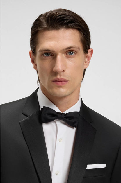 SLIM-FIT TUXEDO JACKET IN VIRGIN-WOOL SERGE
