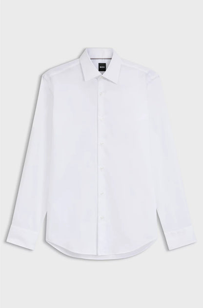 REGULAR-FIT SHIRT IN EASY-IRON COTTON POPLIN