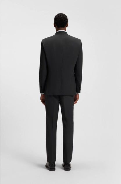 SLIM-FIT JACKET IN STRETCH VIRGIN WOOL