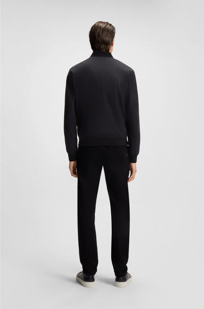 SLIM-FIT JACKET IN PERFORMANCE-STRETCH JERSEY