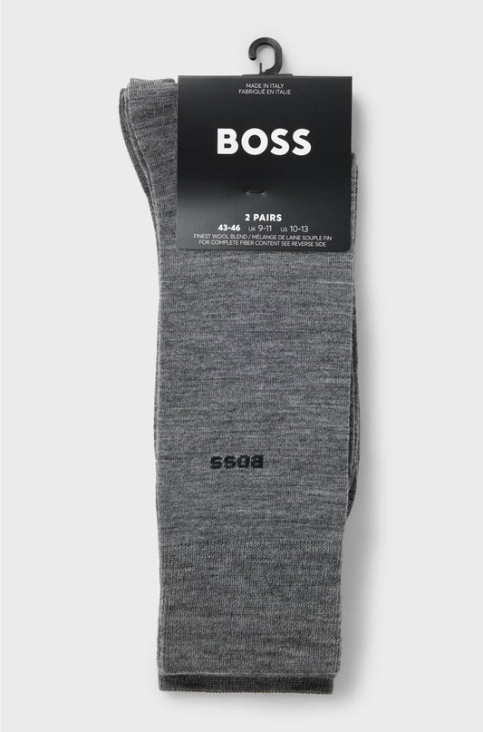 TWO-PACK OF SOCKS IN A WOOL BLEND
