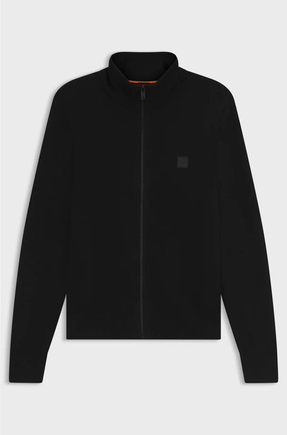 KNITTED JACKET IN COTTON AND CASHMERE