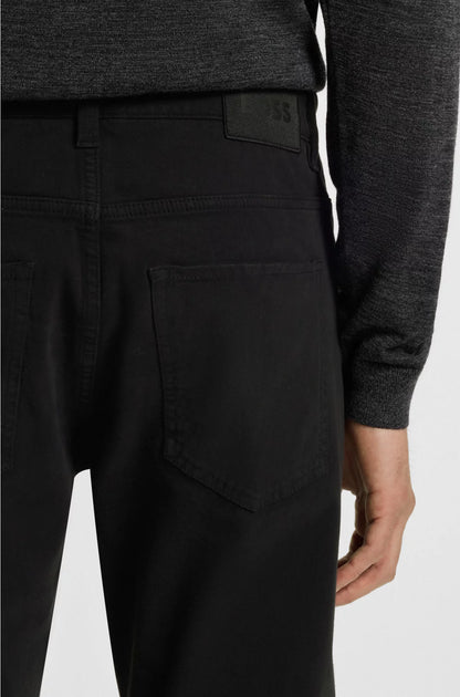 DELAWARE SLIM-FIT TROUSERS IN STRETCH-COTTON TWILL