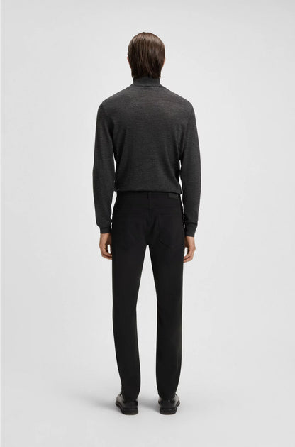 DELAWARE SLIM-FIT TROUSERS IN STRETCH-COTTON TWILL
