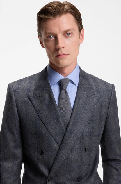 KNITTED TIE IN WOOL
