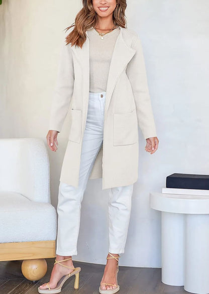Women's Open Front Knit Cardigan (Buy 2 Free Shipping)