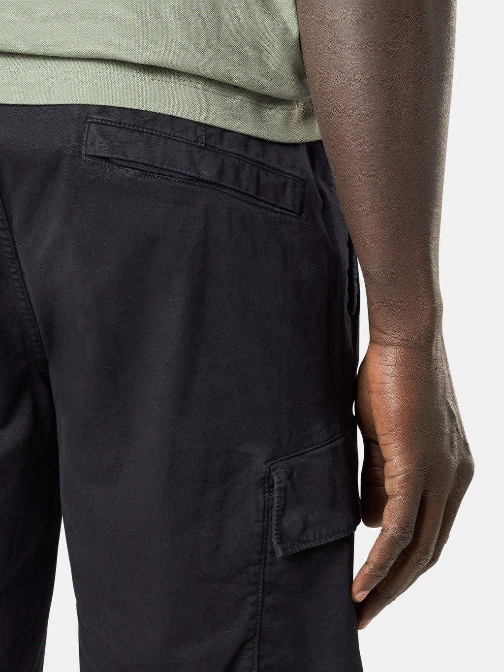 L100L12 STRETCH ORGANIC BROKEN TWILL COTTON 'OLD' EFFECT